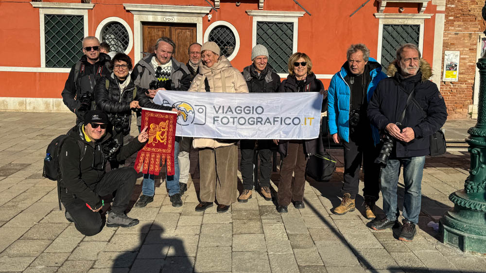 Foto di Gruppo di Viaggio Fotografico a Venezia