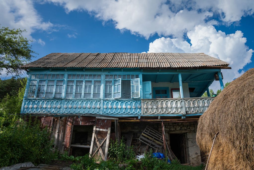 La casa azzurra di Ivanka tra i Molocani in Armenia