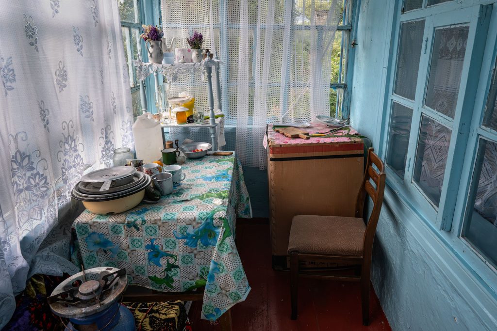 Intimi dettagli di una casa semplice ma dignitosa di Lermontov tr i Molocani in Armenia