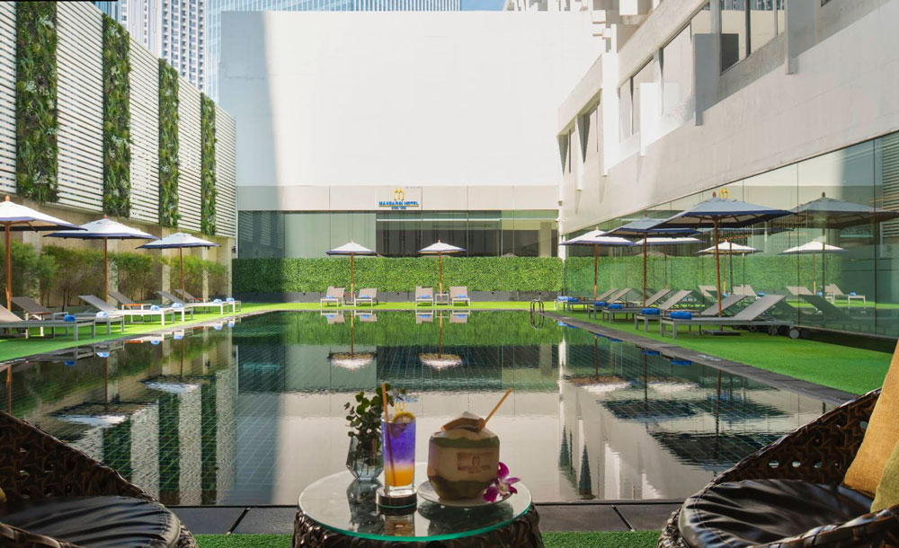 L'hotel Mandarin di Bangkok